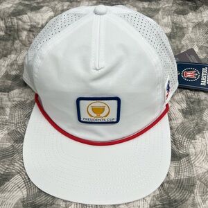 White Barstool Presidents Cup Hat